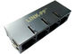 XFATM2MA-COMBO4-4M Rj45 Quad Port 10/100Base-T Shield Tab-down