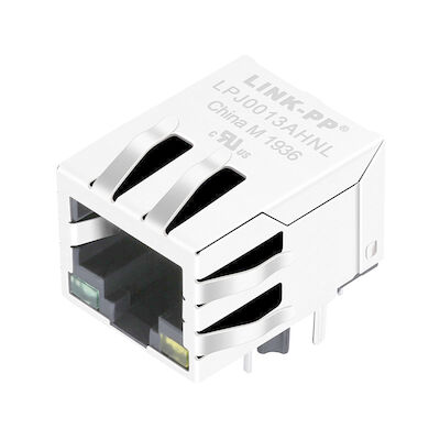 Silver Metal IEEE RJ45 Modular Jack ,Interested Rj45 Connector 13F-63CGYD4S2NL