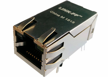 JK0-0125NL RJ45 Modular Jack With Integrated Magnetic Converters and Repeaters
