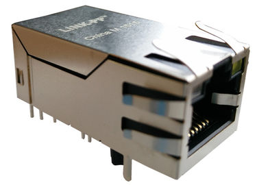 857931014 RJ45 Modular Jack With Integrated Magnetic Converters and Repeaters