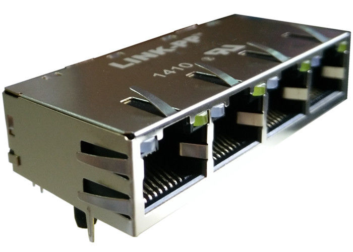 Bel 0826-1G4T-23 Gigabit Magjack 4Port 0826-1G4T-23-F Quad Port 826 ...