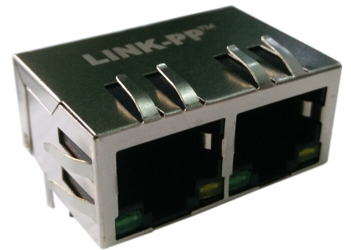 10/100Base-TX HR911205C 1x2 Port Rj45 Connector With Integrated ...