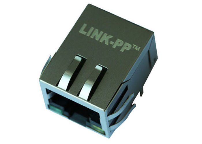 ARJ11B-MBSAI-A-B-EMU2 Through Hole Rj45 Connector With Magnetics Jack ...