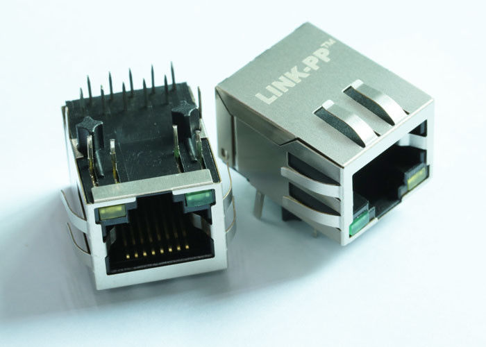 Hr861153c 10 100 Base T Single Port Rj45 Connector With Rectifier Bridge Lpj0284gdnl