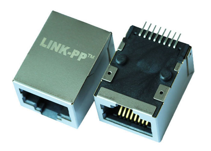 Arj11a Masd Mu 2 10p10c Smt 1x1 Port Rj45 Magjack Connector Lpje1606dnl