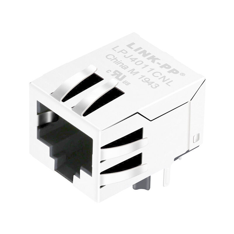HFJ11E2450ERL , LPJ4011CNL One Port Rj45 Data I/O Connector 10/100