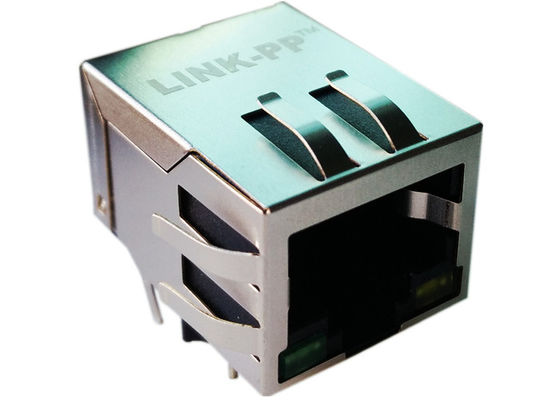 5-6610075-1 Multiple RJ45 1x5 Ganged Ports 10/100Base-T Tab-up