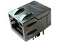 JX10-0045NL , LPJ6277AWNL Rj45 Magnet Jack 10/100Base-T Latch-up Shield W/LED