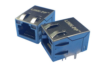 1840711-8 | Modular Jack Gigabit , Shielded With Led LPJG16540AENL