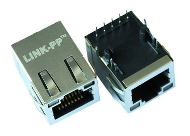 6605790 1x1 Port Tab Up RJ45 Modular Jack 10/100M With LEDs LPJ16116A42NL
