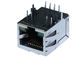 2.5G Base -T Single Port RJ45 Ethernet Jack With LEDs 8 Pin ARJM11A3-809-KB-EW2