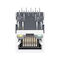 A70-112-331N126 Tab Down Ethernet Magnetic RJ45 Connector LPJG0926HENL With POE +
