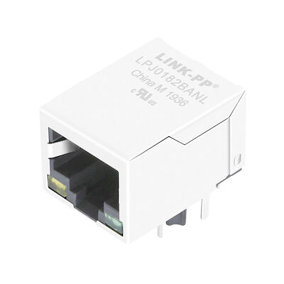 KLU1S041CX-34 LF | LPJ0182BANL Magnetic Rj45 Jack 8P8C With LED ROHS