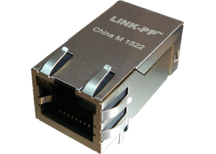 Bel 0826-1L1T-T7-F Magnetic RJ45 Jack Gigabit Rj45 with integrated ...