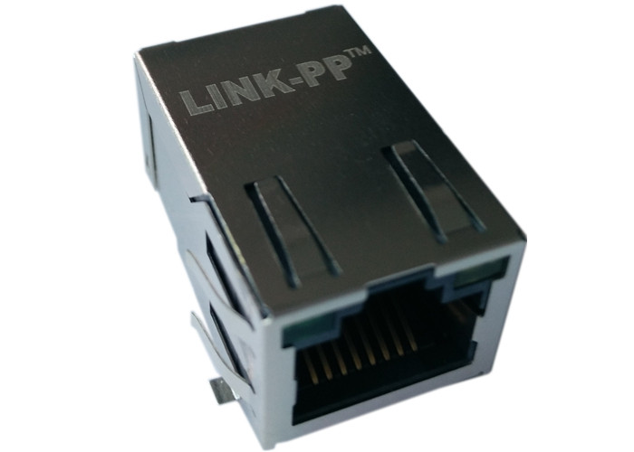 Surface Mount Rj45 Connector RJMG168117101GR Single Port 10/100 Leds Green