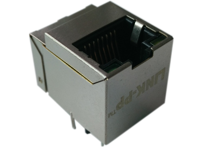 LPJD0711BENL Cross 1840417-2 Embedded System 180° Rj45 Magnetic Connector