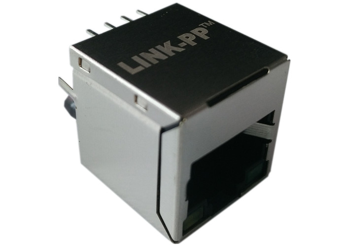 LPJD0017BHNL Magnetic RJ45 Jack 180 Degree 1x10/100Mbps