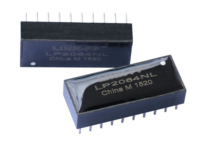 D20601G Dual Port Magnetic Transformer Modules 10/100 Base-TX LP2064NL