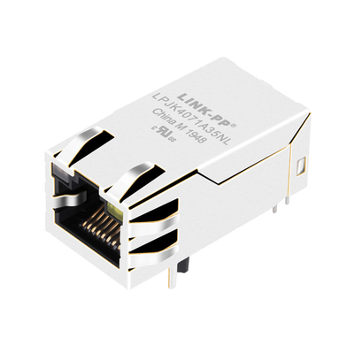 LPJK4071A35NL RJ45 Single Port Jack XFGIG12-CTxu1-4L 10/100/1000 Full Duplex