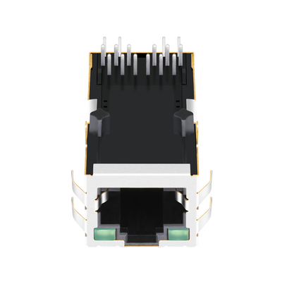 1840744-7 Magnetic Jack RJ45 1000BASE-T Tab Up G/G Leds