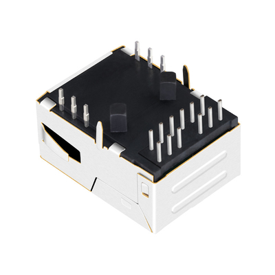 1840783-1 Low Profile RJ45 Jack 100BASE-T Tab Up Without Led