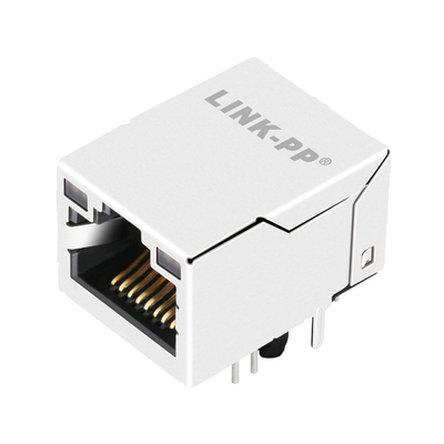 2250034-1 Magnetics RJ45 Jack 100BASE-T Tab Up With Leds
