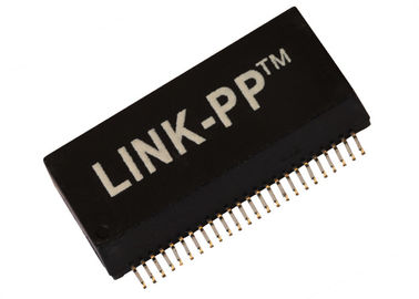 SMT 48 Pins Lan Transformer , POE Dual Ports Magnetic Modules GS5014LF