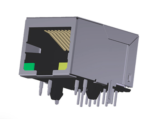 ARJM11B1-009-AB-EW2 RJ45 Connector With 10/100 Base-T Magnetics