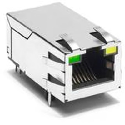 JK0-0229NL 4PAIR POE 120W RJ45 Connector 30 U'' GOLD Plating