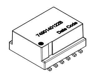 7490140122B 10/100 Base-T SMT Transformer Magnetic Module