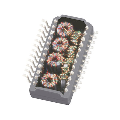 M3295NL / QT24A01 Gigabit Ethernet Transformer 24 Pins 1X1 Port  With PoE LP82440ANL