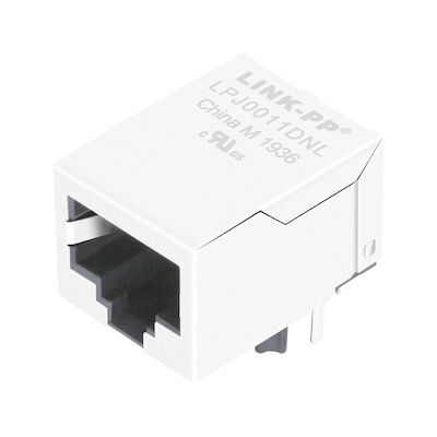 MIC24210-0104T-LF3 10/100M AutoMDIX Magnetic LPJ0011DNL RJ45 Jack 8P8C Shield