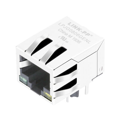 ARJ11E-MCSS | LPJG0806GENL Magnetic RJ45 Jack 1000Base Transformer Integrated