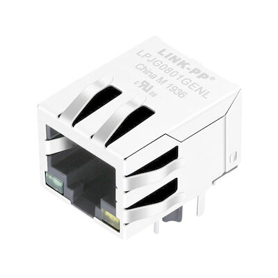 LPJG0801GENL Cross MIC38013-0155T-LF3 10 Pin Rj45 Connector GigaBit Ethernet
