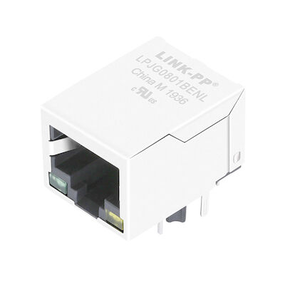XRJG-01K-4-H11-120 Rj45 Magnetic Jack Match ATMEGA88PV-10AUR Embedded switch
