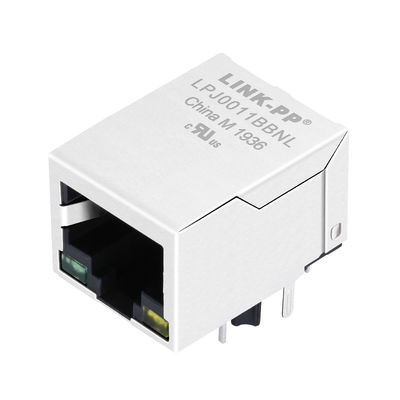 LU1T041C-43 LF / LU1S041F-43 LF RJ45 Single Port 10 / 100 BASE-TX Filter