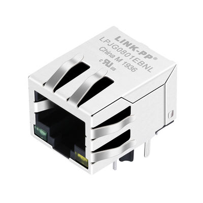 48F-01GY2DPL2NL 10 Pin Rj45 Connector  Match ATMEGA88P-20AUR GigaBit Ethernet