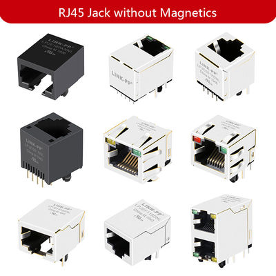 95501-6889 Low Profile Rj45 Surface Mount Jack Connector LPJE8802NNL