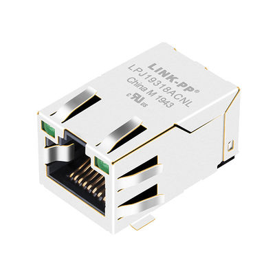 J3018G21KT 10/100 Base-T Ethernet Magjack SMT RJ45 Connector LPJ19318ACNL