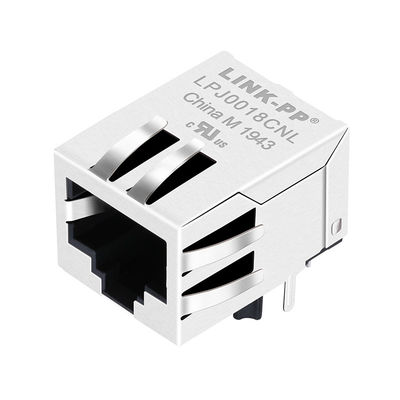 J0018D21NL RJ45 With Integrated Magnetics 10 / 100 Base - TX PCB Jack LPJ0018CNL