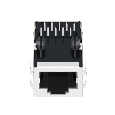 Tab Up 10G Base-T 1 Port Magnetic RJ45 Jack JXT7-1123NL