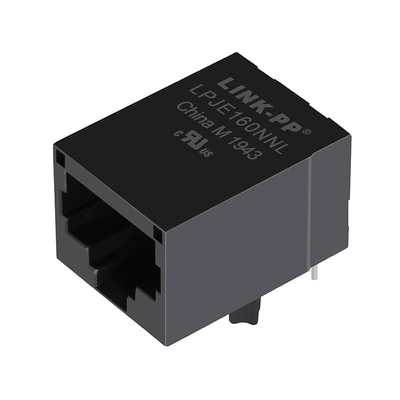 SS-7188-NF Compatible LPJE160NNL 8P8C Tab Down RJ45 Modular Jack Without Integrated Magnetics