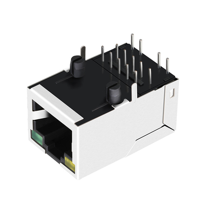 HR851113AE Compatible LPJ6049BGNL 1 Port RJ45 Network Jack 100 Base-T Tab Up
