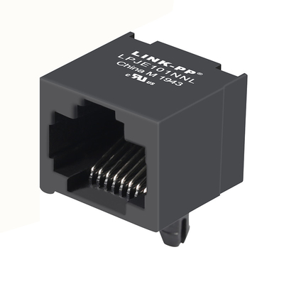 43860-5025 Compatible LPJE101NNL Tab UP 8P8C RJ45 Modular Jack Without Magnetics