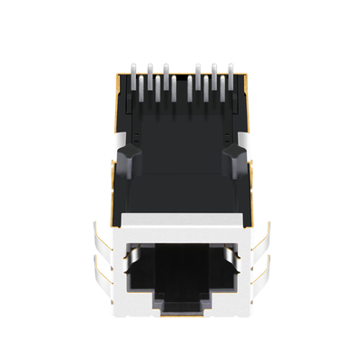 2250354-1 One Port 5G Base-T RJ45 Connector Magnetic jack 4PPoE Tab Up Without Led
