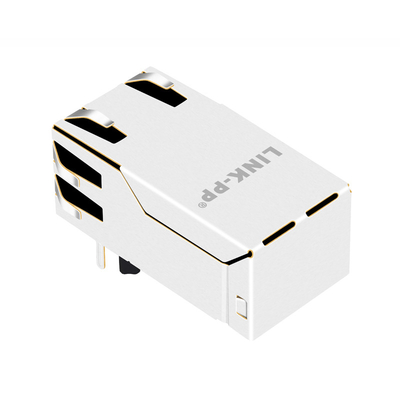 0813-1X1T-M1-F Tab Down 1000 Base-T POE RJ45 Jack 1 Port Without Led RoHS