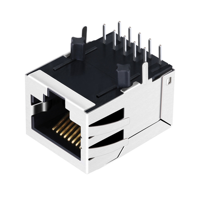E6688-2C0222-L 1X1 Port Tab Down CAT3 RJ45 Jack  8P8C SIDE ENTRY NO LEDS