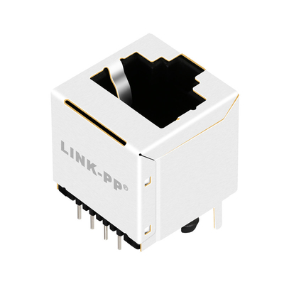 JXD2-9001NL 100BASE-T 1X1 PORT Vertical RJ45 Jack 8PIN TOP ENTRY NO Led