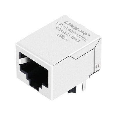 LPJG4801DNL 1000Base-T Magnetic RJ45 Connector Without LED
