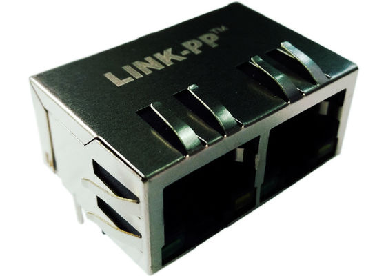 Multi-port RJ45 HFJ12-1G01ER-L12RL Double Port Gigabit FastJack ...